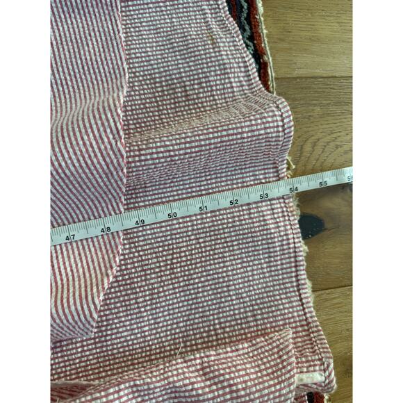 Rachel Comey Women's 6 Steady Seersucker red Pink White Dress Resort Holiday - Picture 5 of 11